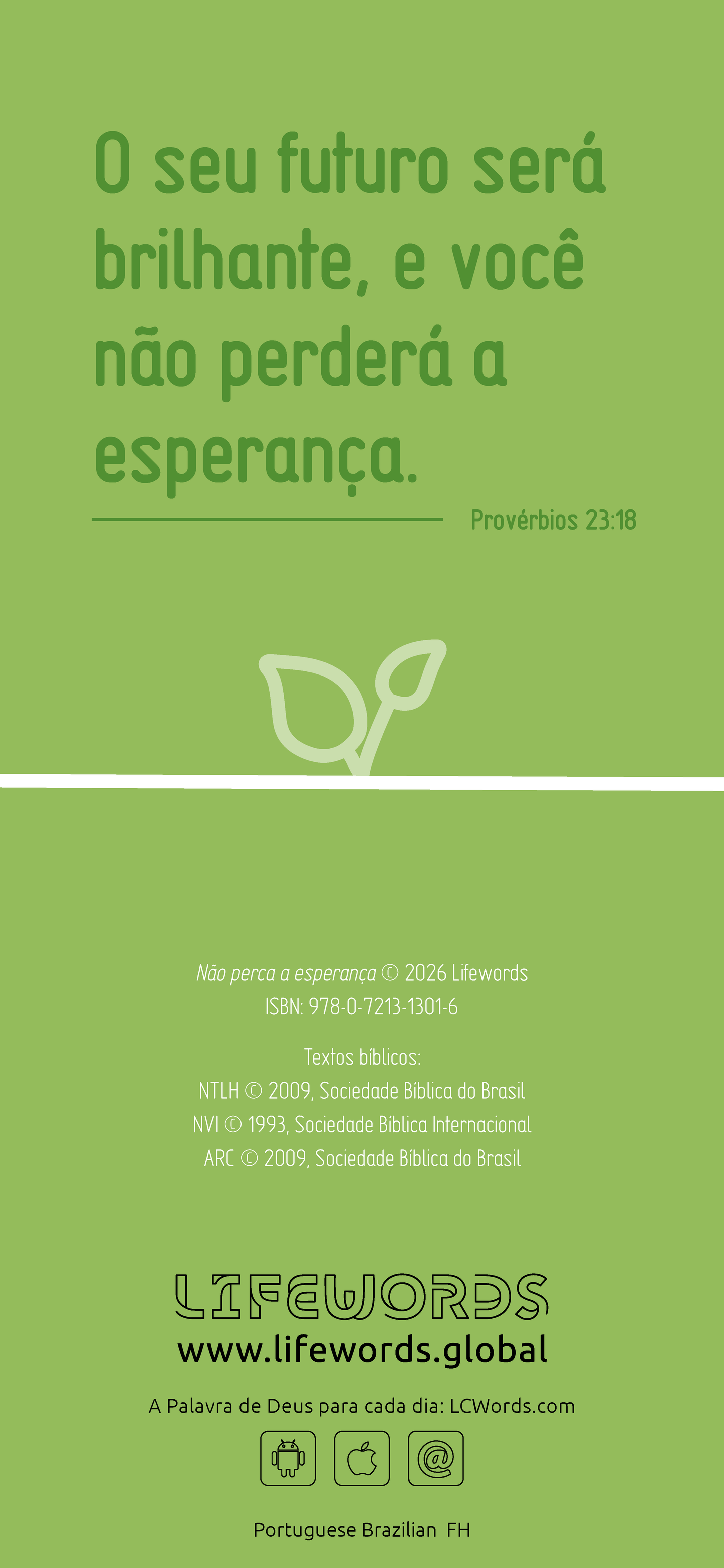 Portuguese Brazilian: Finding Hope (smartphone)