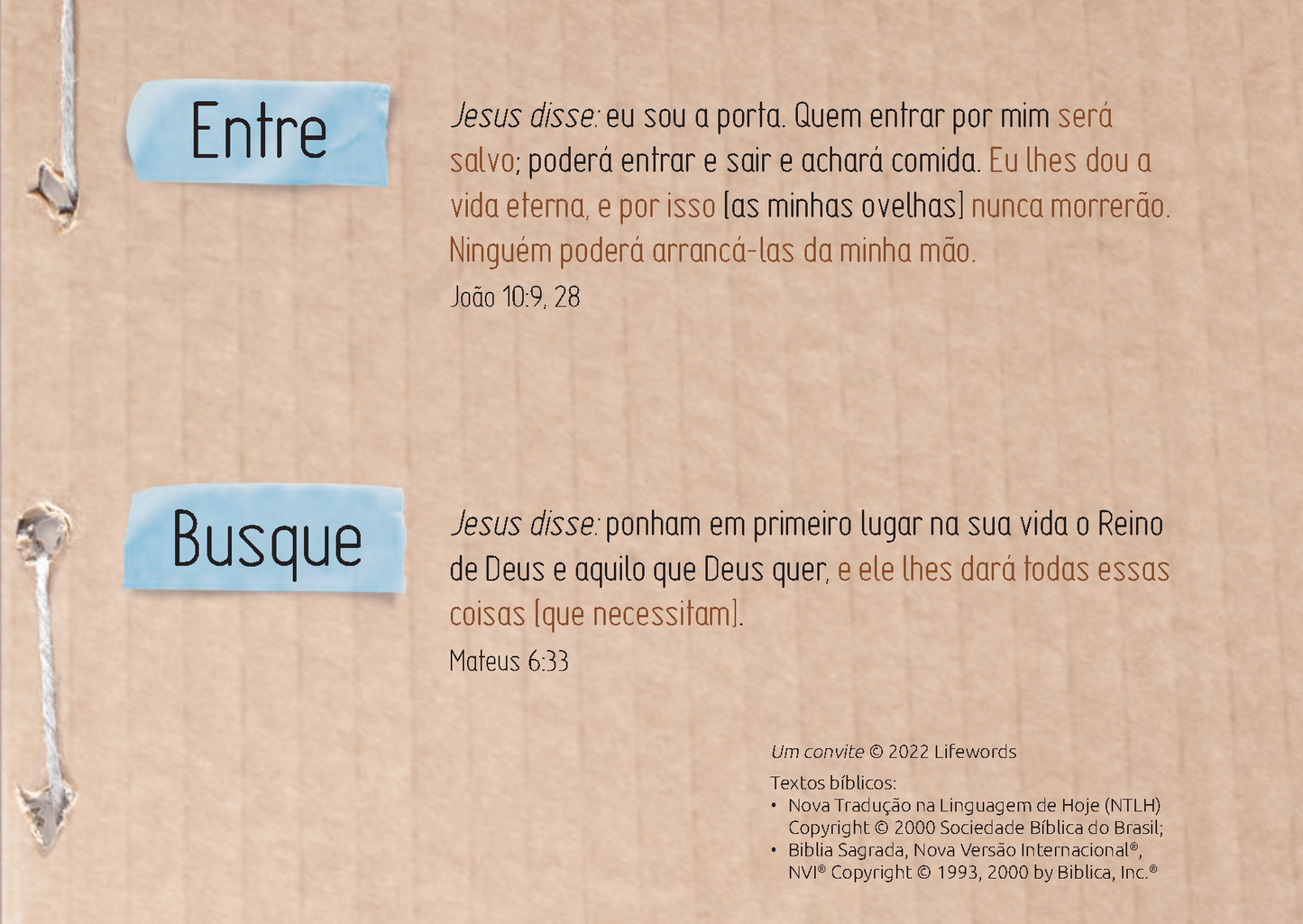 Portuguese Brazilian: An Invitation