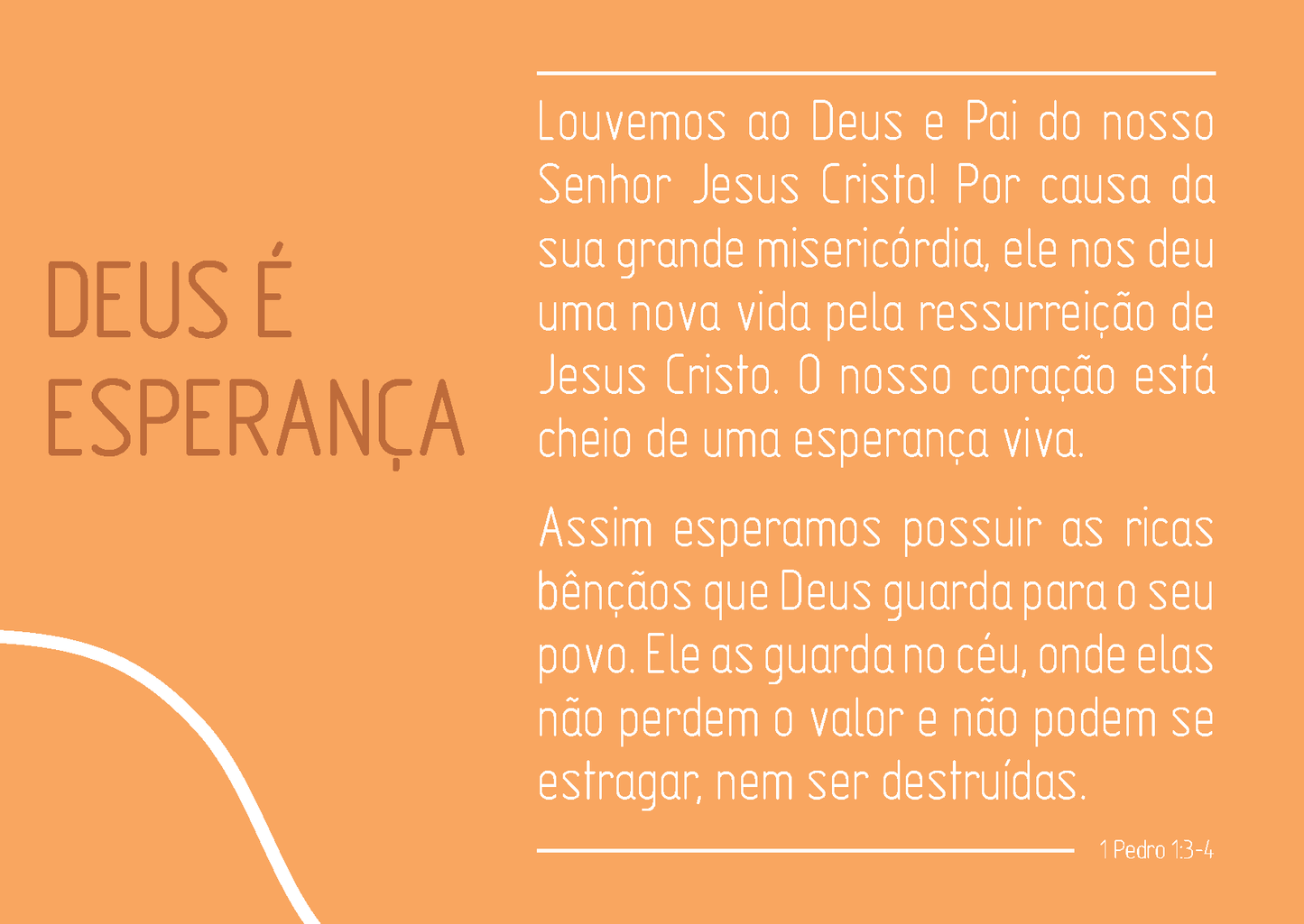 Portuguese Brazilian: Finding Hope