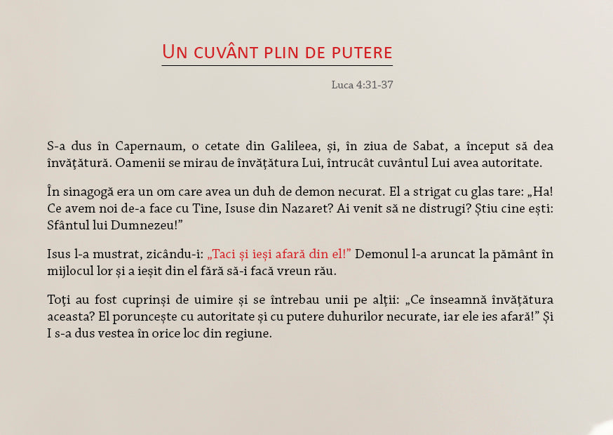 Romanian: Encounters with Jesus