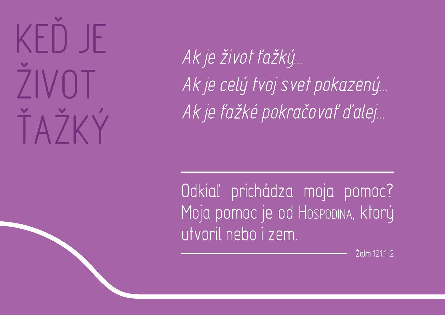 Slovak: Finding Hope