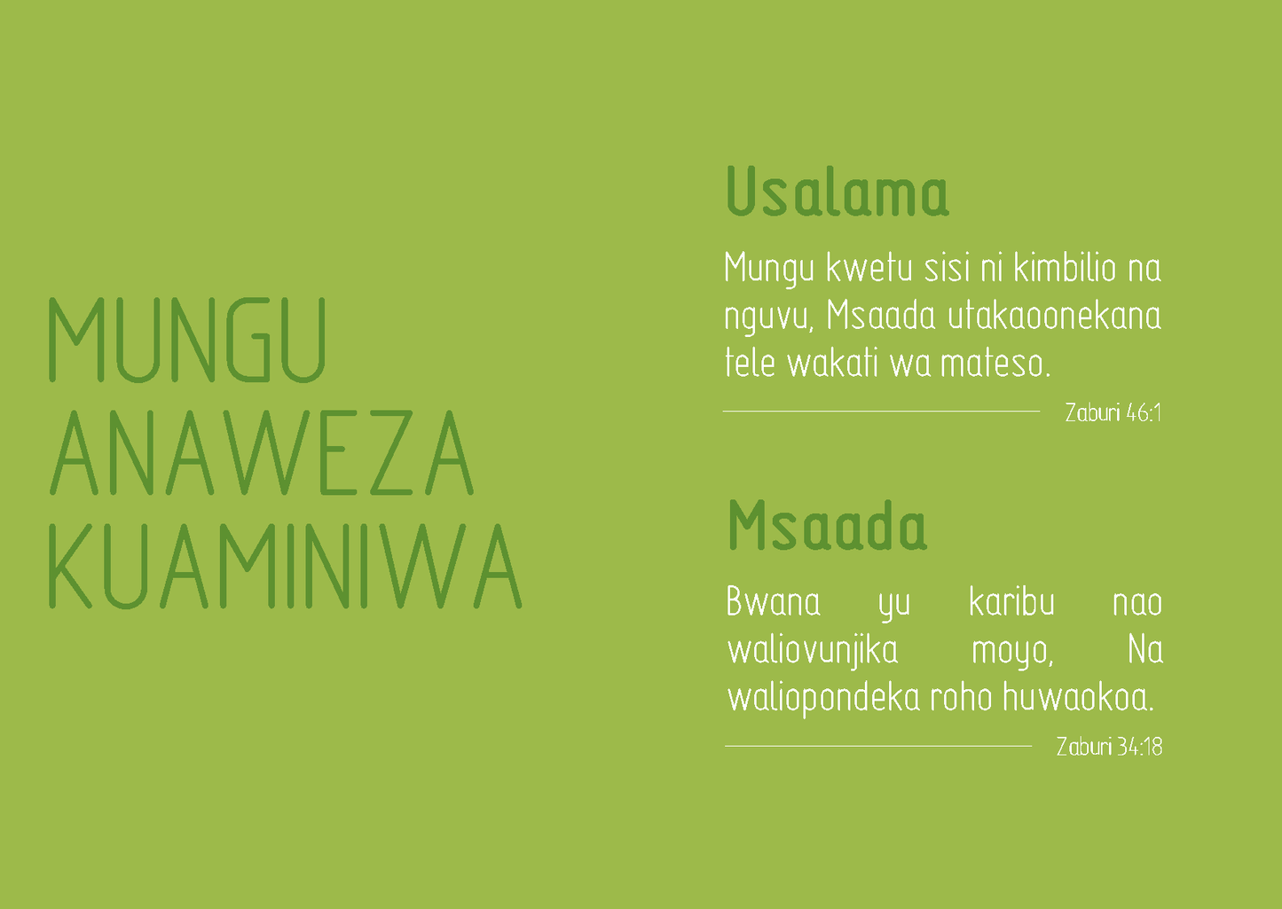 Swahili Union: Finding Hope