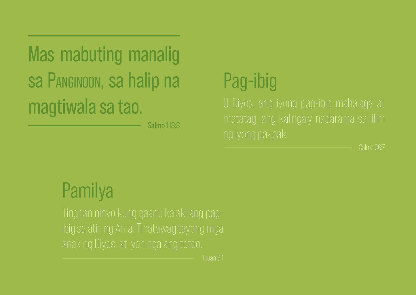 Tagalog: Finding Hope