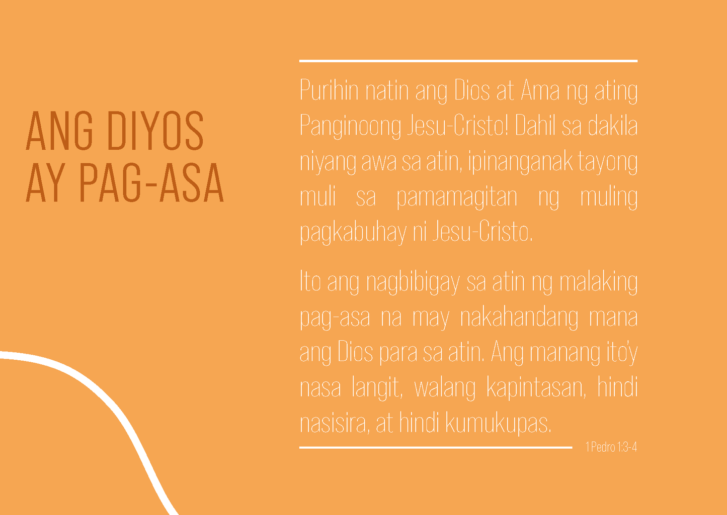 Tagalog: Finding Hope