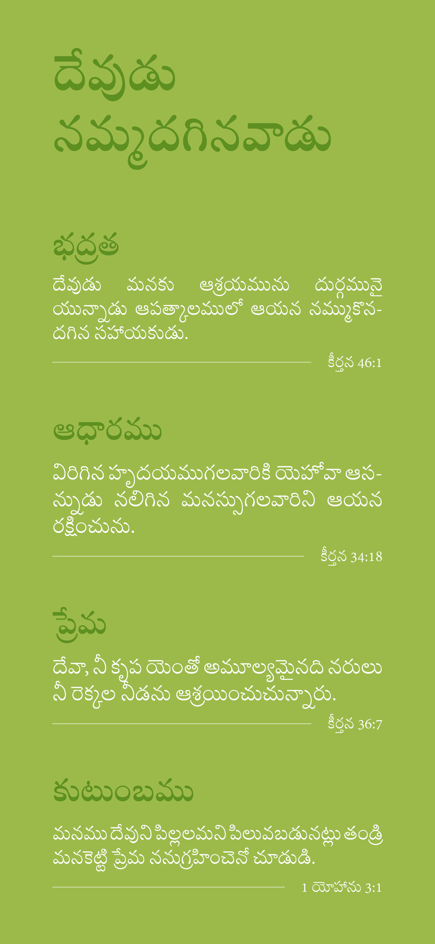 Telugu: Finding Hope (smartphone)