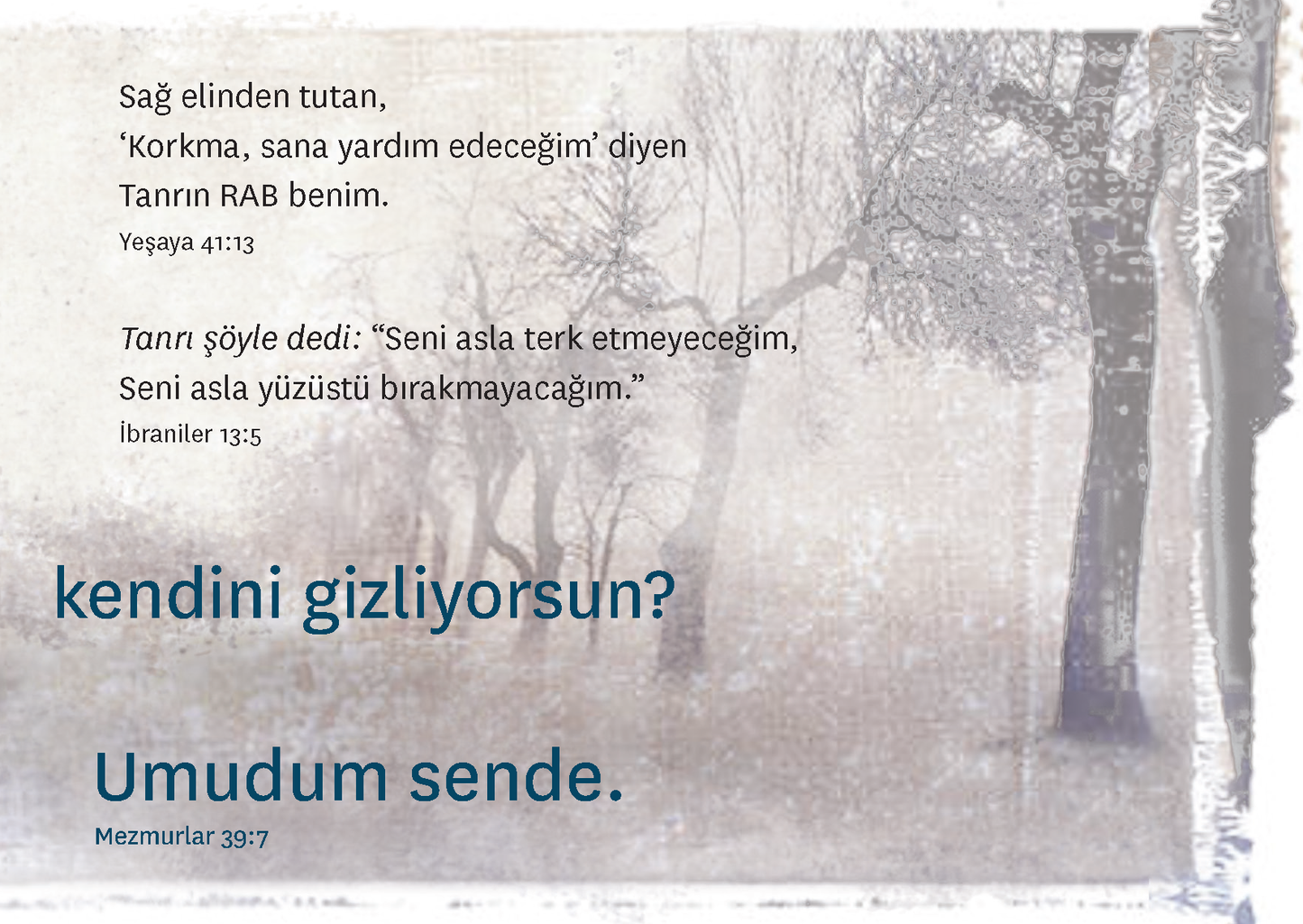 Turkish: Finding Hope