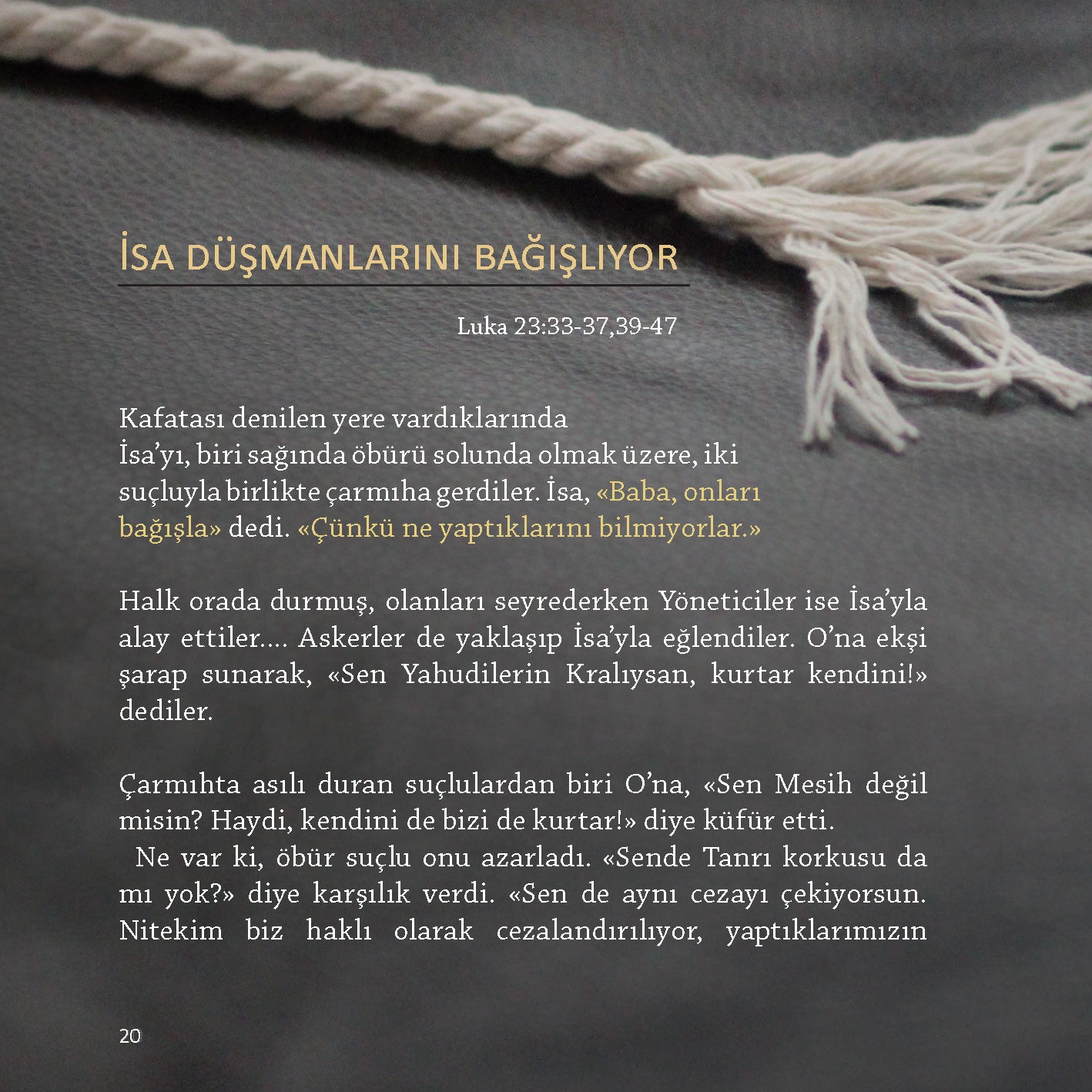 Turkish: Jesus. An introduction