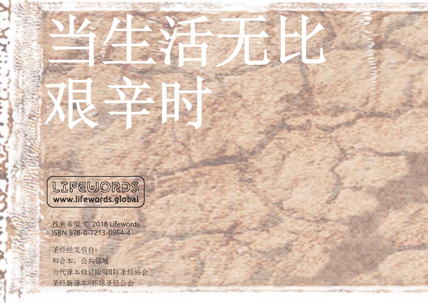 Chinese Simplified: Finding Hope