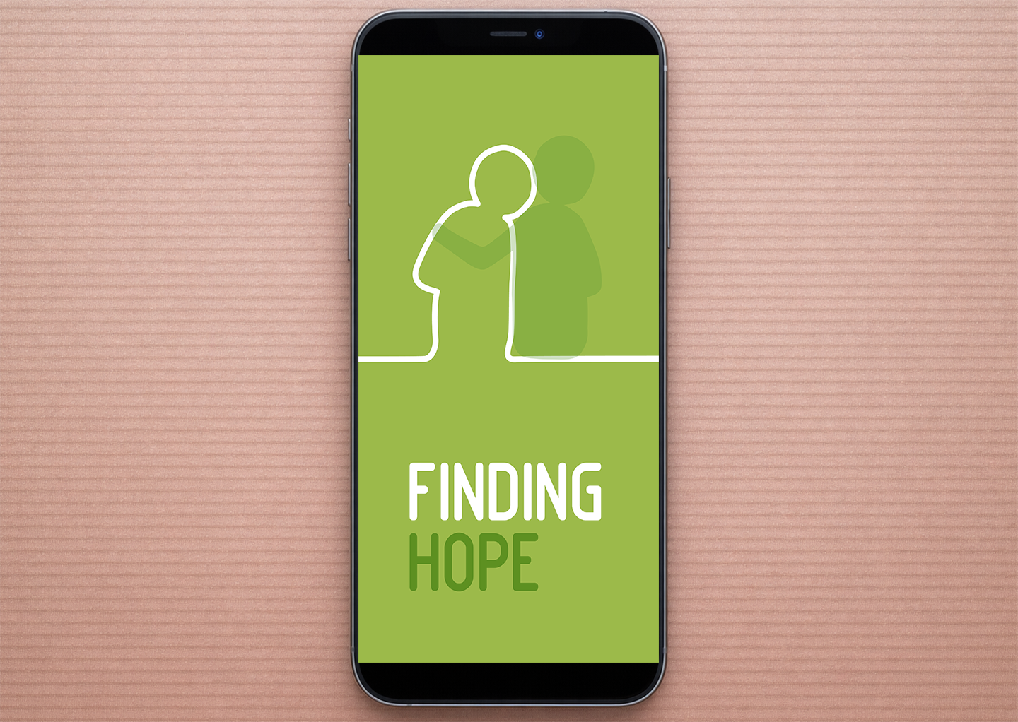 English: Finding Hope (smartphone)